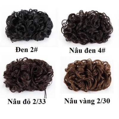 Búi xoăn cài️ tóc cho quý cô trung niên