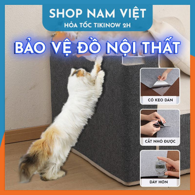 Tấm Mèo Cào Dán Bảo Vệ Nội Thất, Tấm Cào Móng Dán Tường