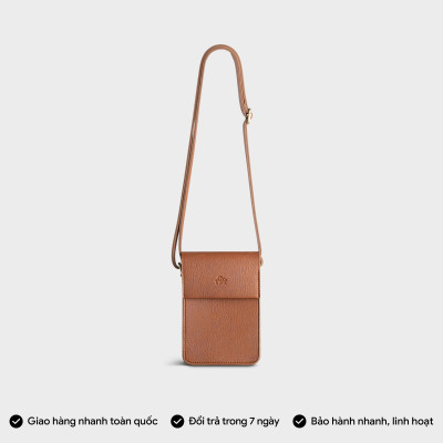 Túi Lata ( Thời trang nữ đi chơi size 12 - Túi đeo chéo da HN121 )