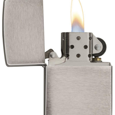 Bật Lửa Zippo Armor Brushed Chrome 162