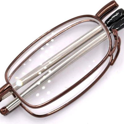 Kính gập 868 màu nâu tròng lão 1.5 độ