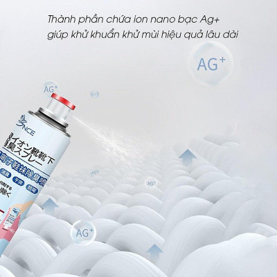 Bình Xịt Khử Mùi Giày Dép, Mũ Bảo Hiểm Tủ Quần Áo, Chai Xịt Khử Mùi Nano