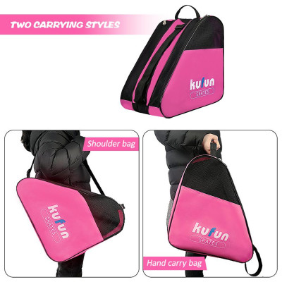 Túi đựng giày kufun cho trẻ em thoáng khí để giày trượt tuyết, tập thể thao, trượt băng