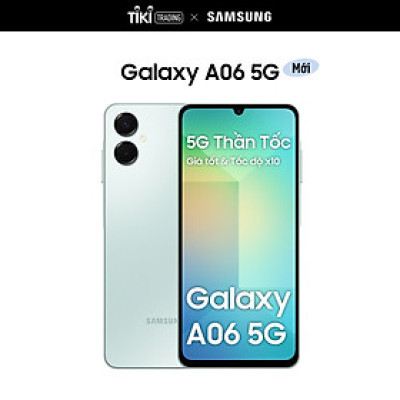 Điện thoại Samsung Galaxy A06 5G (4/128GB), Màn Hình Cực Đại HD+ 6.7”, 5G Kết nối cực nhanh - Hàng chính hãng