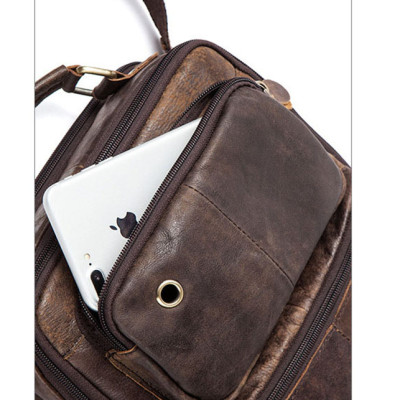 Túi đeo chéo nam da bò mài, bụi, cá tính BHM8951 Túi xách nam