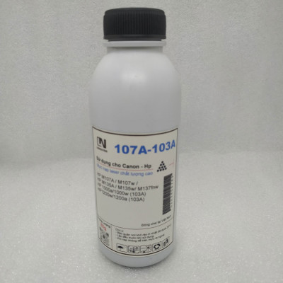 Mực nạp LN 107A 103A dùng cho Hộp mực máy in HP 107a/ 107w/ 135a/ 135w/ 1000W/ 1200W 80g - hàng chính hãng