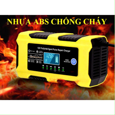 Bộ Sạc Ắc Quy Michel Công Nghệ Đức Sạc 7 Giai Đoạn Khử Sunfat Tự Động Thông Minh Cao Cấp 12v-6ah-100ah
