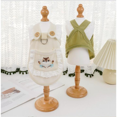 Áo đôi, áo cặp vải cotton cho Chó Mèo , Áo Giữ ấm, có tay. Quần Áo Thú Cưng