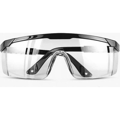 Mắt kính bảo hộ lao động, Kính bảo hộ trong suốt bảo vệ mắt hỗ trợ phòng dịch, chắn gió bụi chống tia UV tròng trong suốt