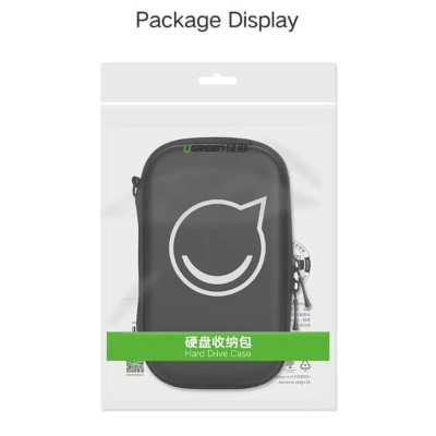 Ugreen UG50274LP128TK Hộp đựng ổ cứng 2.5 HDD + Pin dự phòng chống sốc - HÀNG CHÍNH HÃNG