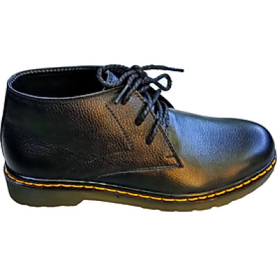 Giày boots nam cổ lửng HÀ NAM da bò thật đế đốc tờ cao cấp DT2020