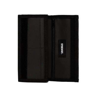 Ví Dài Đen Chữ Hồng 5THEWAY aka /PUBLIC ICON/ LONG WALLET in HOT PINK 