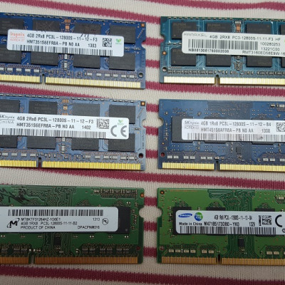 Ram laptop 4GB DDR3 PC3L-12800s - ram máy tính laptop 4GB DDR3L bus 1600Mhz - Hàng chính hãng