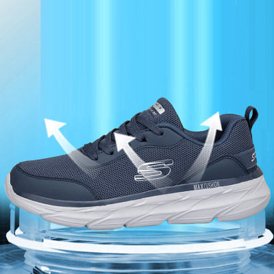 Giày thể thao nam, giày chạy bộ đế êm nhẹ, thoáng khí đế cao su đúc, chống trơn trượt hạn chế mòn  – GNA2018