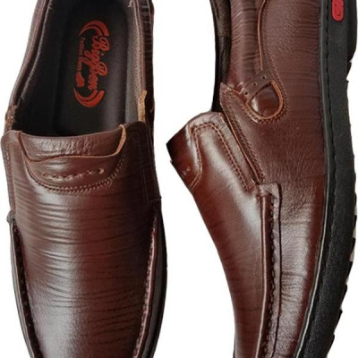 Giày Mọi Nam BiGGBEN Da Bò Thật Cao Cấp GM207