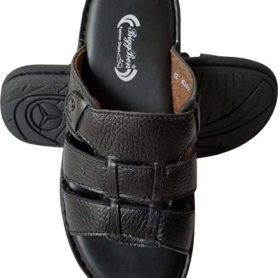 Dép Nam Da Bò BIGGBEN Cao Cấp DN225