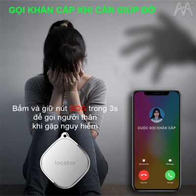 Th.iết bị Định vị GPS A9 mini Thiết kế Nhỏ gọn Theo dõi Hàng hóa, Trẻ em, Người già, Xe hơi, Thú cưng Hàng nhập khẩu