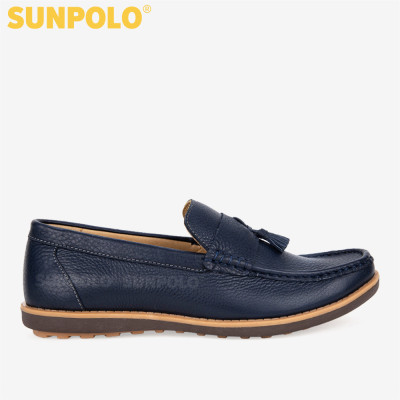 Giày Mọi Nam Da Bò SUNPOLO SUKT2581