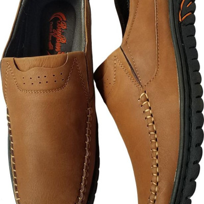 Giày Mọi Nam Da Bò BIGGBEN Cao Cấp GM235