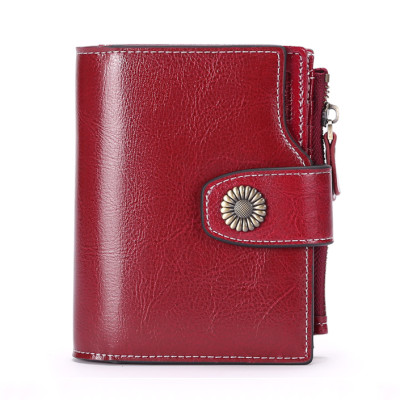 Ví nữ 100% da thật cao cấp phong cách mới