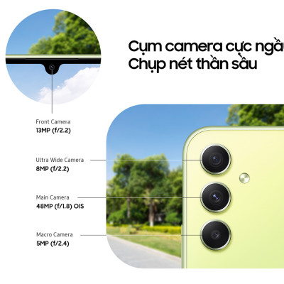 Điện thoại Samsung Galaxy A34 5G (8GB/128GB) - Hàng chính hãng