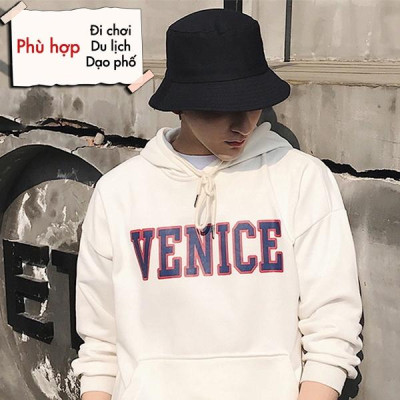 Mũ bucket nhiều màu Beeblanc vành nón tai bèo tròn 2 mặt thời trang phong cách unisex nam nữ