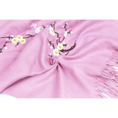 Khăn choàng nữ Cashmere Chất Len Dệt Mịn 200x70cm Thu Đông