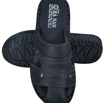 Dép bít mũi nam da bò thật HÀ NAM cao cấp GSB2043