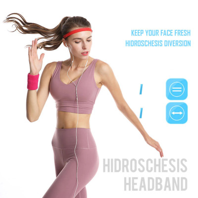 Băng đô thể thao silicone AOLIKES YE-2113 chặn mồ hôi trán Sport sweat band