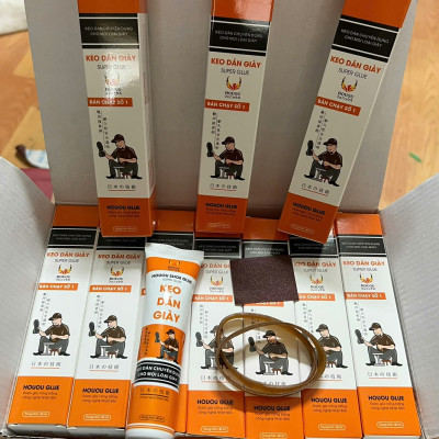 Keo Dán Giày Dép Chuyên Dụng 60ml – Keo Dán Giày Siêu Dính, Dính Chắc, Kèm Phụ Kiện - HÀNG CHÍNH HÃNG MINIIN