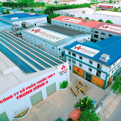 [100ml] FIVE-ALBEN.100 Oral Tẩy sán, sán lá, sán dây, diệt giun các loại