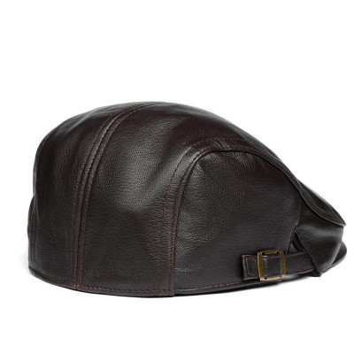 Mũ beret nam - Nón bê rê nam da cừu cao cấp BHY1965 đủ size, dễ điều chỉnh độ rộng