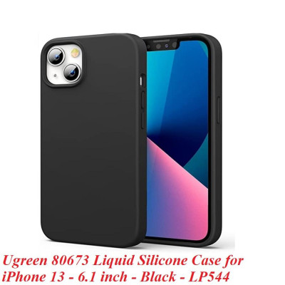 Ugreen UG80673LP544TK Màu Đen Silicone Ốp Lưng Iphone 13 6.1inch - HÀNG CHÍNH HÃNG