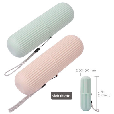 Hộp Đựng Bàn Chải Đánh Răng Đồ Dùng Du Lịch (Cao Cấp) - Hôp Đựng Kem Đánh Răng Du Lịch Phượt Dã Ngoại Văn Phòng