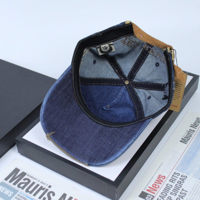 Nón nam, mũ lưỡi trai Ông Địa Rebels phối vải jeans form đẹp thời trang đường phố