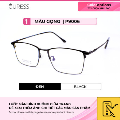 GỌNG KÍNH TITAN NAM (Titanium Pors Men) CHẤT LIỆU VƯỢT TRỘI SIÊU NHẸ SIÊU BỀN – HÀNG CHÍNH HÃNG P9006