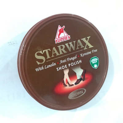 Xi đánh giày dạng sáp Star Wax Shoe, làm mềm, làm bóng, bảo vệ và gìn giữ da (48ml)-Nhập khẩu chính hãng Yuppies