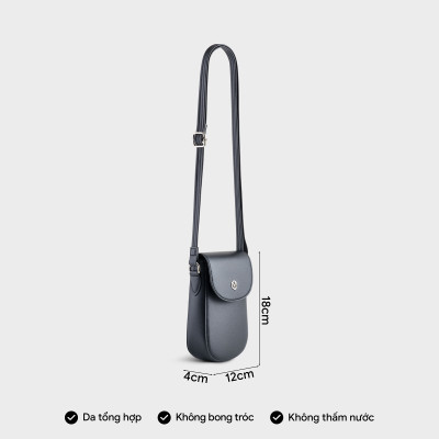 Túi Yuumy ( Thời trang nữ xinh xắn kiểu dáng basic - Túi đeo chéo da Seasand YN216 )