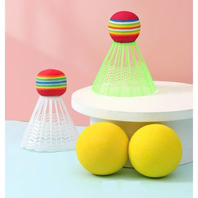 Bộ Đồ Chơi Thể Thao Vợt Cầu Lông 32cm, Vợt Tennis Trẻ Em, 1 Quả Bóng và Cầu Pickleball - HÀNG CHÍNH HÃNG MINIIN