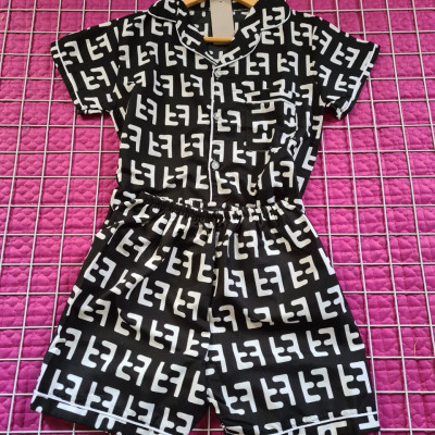 Combo 2 sét đồ pijama nữ ngắn tay mặc nhà (giao màu ngẫu nhiên)