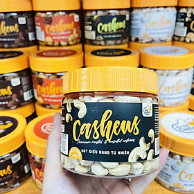 Hạt Điều Rang Không Muối 250gr