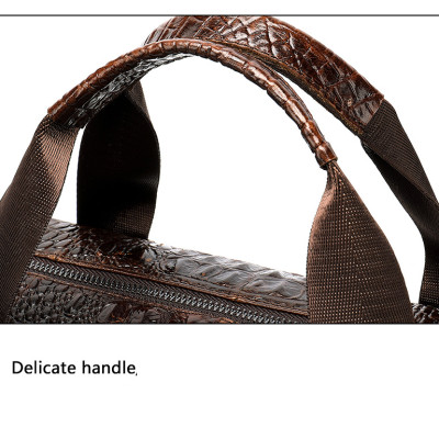 Túi xách nam DA BÒ THẬT họa tiết cá sấu – BEE GEE CCS5549