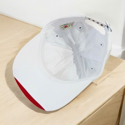 (Hàng VNXK) Nón kết, mũ lưỡi trai Capo vệt đỏ Phối vải Denim đẹp Form chuẩn (Ảnh thật)