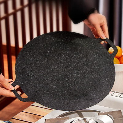 Chảo Nướng, Chảo Chống Dính, Chảo cắm trại ngoài trời, chảo nướng Hàn Quốc không khói size 28cm