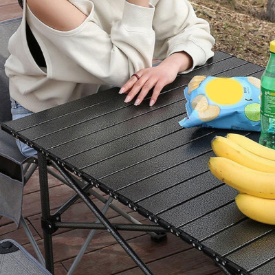 Bàn cắm trại gấp màu đen model TSD,có nhiều Size:53,95,120cm,đa năng,dễ mang theo, dã ngoại,có thể gập lại