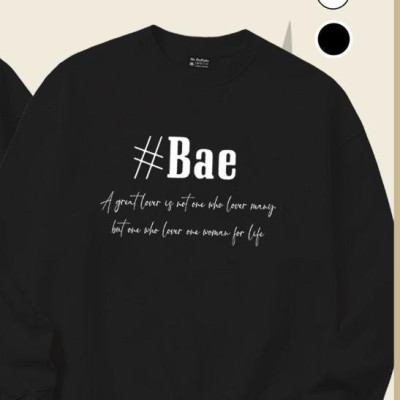 Áo Cặp Đôi Sweater form rộng darling bae Mr.buffalo