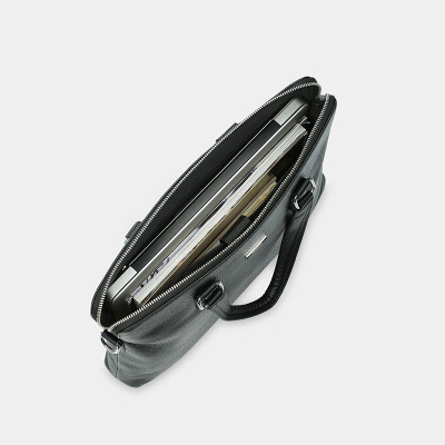 Túi xách công sở nam nữ đựng tài liệu A4 da thật cao cấp IDIGO MB1 - 16001, túi đựng laptop 14 inch