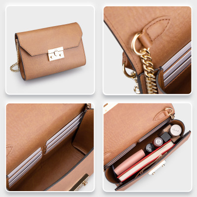 Túi Lata ( Thời trang nữ đi chơi size 20 - Túi đeo chéo da  HN100 )