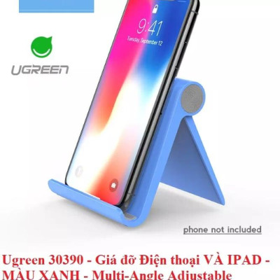 Ugreen UG30390LP106TK Màu Xanh Giá đỡ Điện thoại + Máy tính bảng để bàn - HÀNG CHÍNH HÃNG