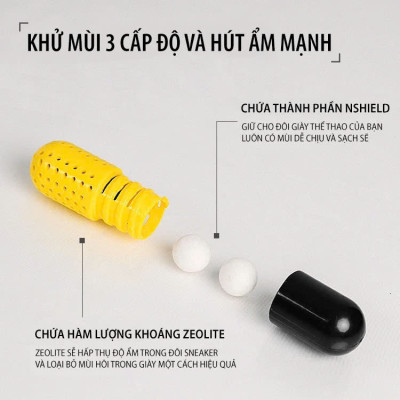 Xịt khử mùi giày ngăn ngừa vi khuẩn và ngăn mùi hôi, mùi khắm giày